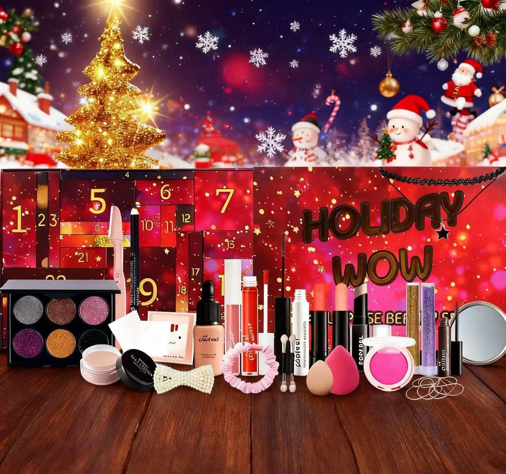 Skiennix Makeup Advent Calendar 2025 - 24 Days of Surprises | Perfect Christmas Gift for Teens & Girls