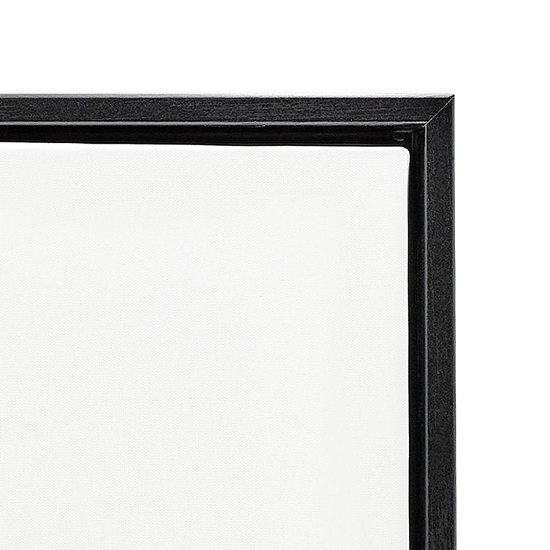 Stupell Industries 'Family Crazy Loud Love Design', Floating Frame Canvas Art, Black, 21 x 17 Inches, Easy to Hang and Sturdy, Made in USA, by Lil' Rue