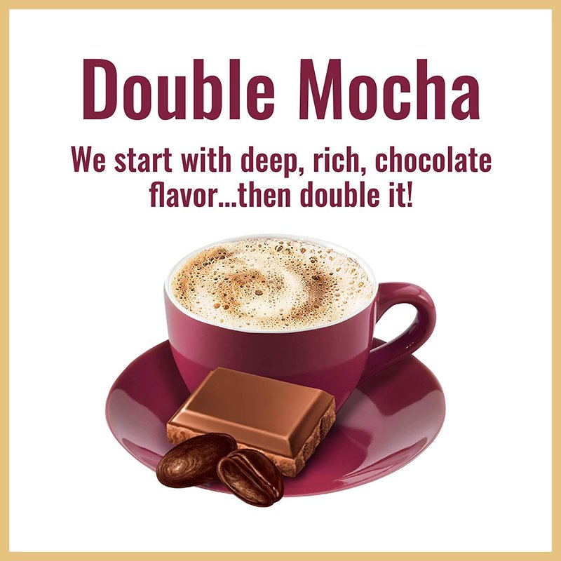 Hills Bros. Variety, 1 Hills Bros. Cappuccino, White Chocolate Caramel, 16 OZ, 1 Hills Bros. Cappucinno, Double Mocha, 16 OZ, 1 CT