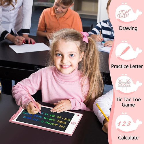 Hockvill LCD Writing Tablet - 8.8 Inch Drawing Pad for Kids | Perfect Easter Gift for Ages 3-7