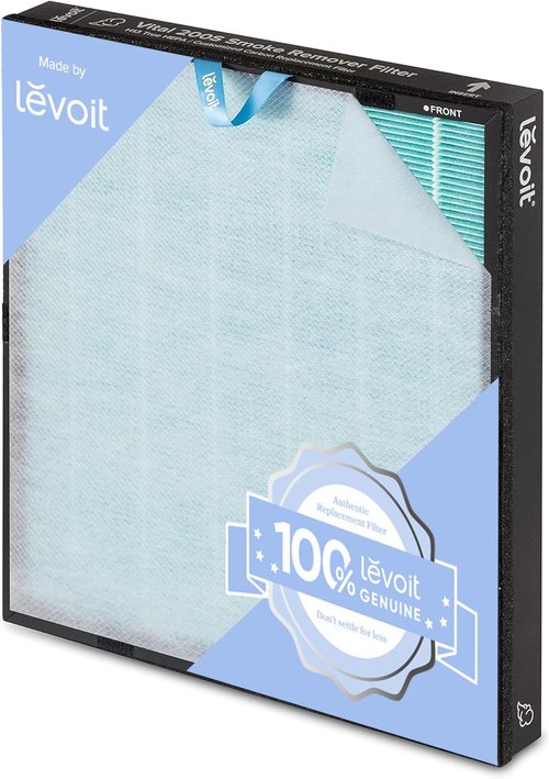 LEVOIT Vital 200S-P Air Purifier Replacement Filter - 4-in-1 HEPA & Activated Carbon, Blue