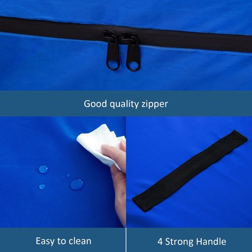 Full Mattress Bags for Moving, Waterproof Reusable Storage Bag, Strong Zipper, Extra Heavy Duty Easy Carrier Protector for Moving, Fits Up to 10 Inch