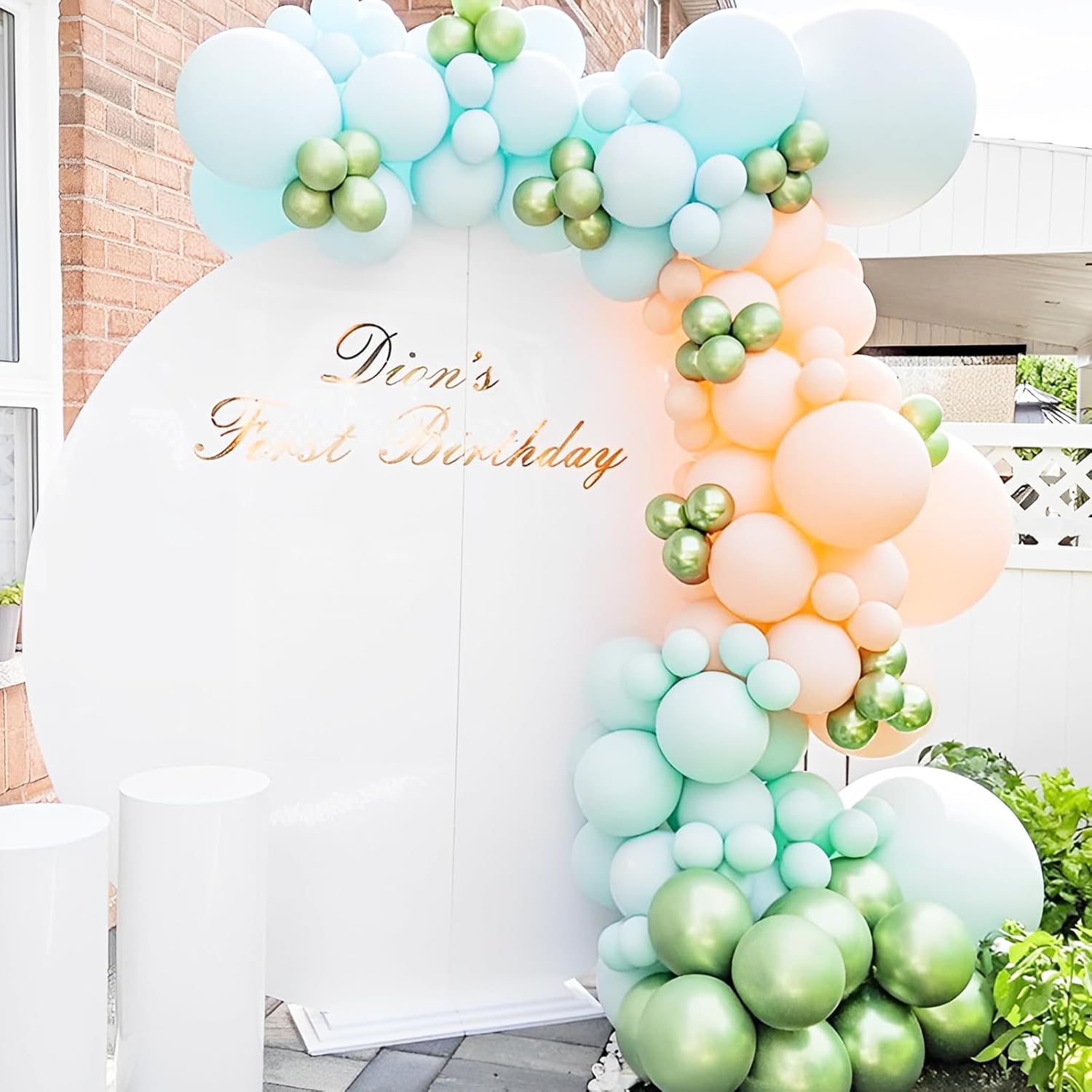 Voircoloria Mint Green Balloons - 12-Inch Pastel Latex Balloons | 66-Pack for Graduation, Weddings & Parties