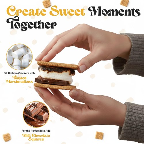 Honey Maid Honey Graham Crackers – 14.4 oz Box (Pack of 1) – Classic Snack for S’Mores, Baking & Snacking (27 Full Sized Crackers)