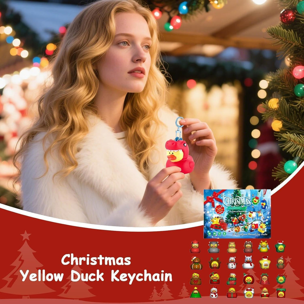 Rubber Ducks Advent Calendar 2025 - 24 Days of Surprises | Perfect Christmas Gift for Kids & Teens