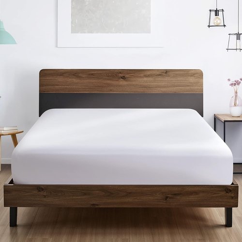 FreshCulture Queen Fitted Sheet - Ultra Soft, Breathable Microfiber | Deep Pocket Cooling Design (White)