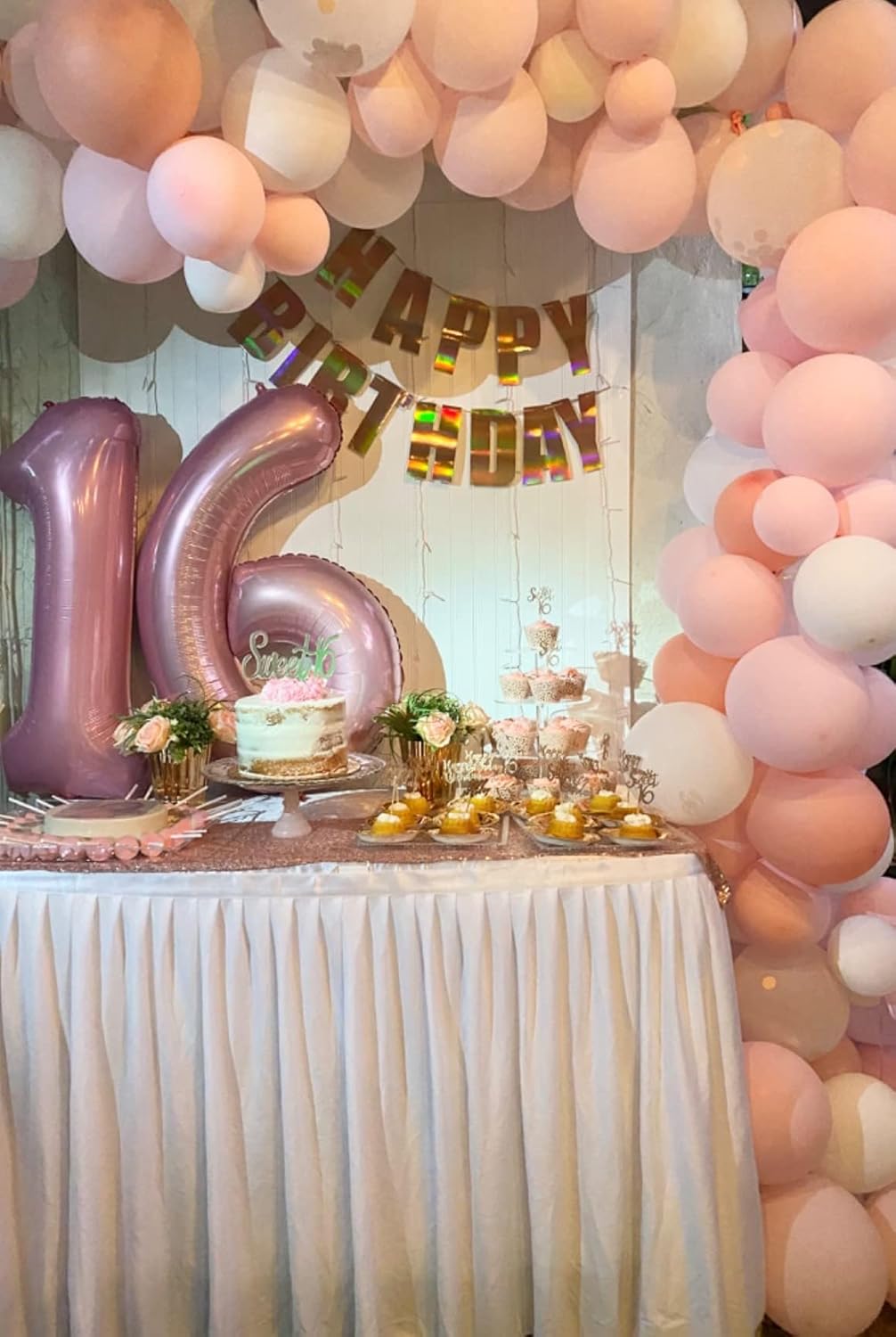 Number 6 Balloon - 40 Inch Pastel Pink Birthday Decoration for Boys & Girls | Perfect for 6th Birthday Celebrations