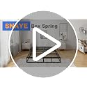 9-Inch Heavy Duty Queen Box Spring Metal Mattress Foundation