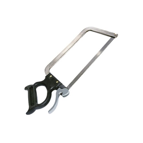 Weston Butcher Meat and Bone Saw with 16 Inch Stainless Steel Serrated Blade with Quick Release Handle (47-1601)