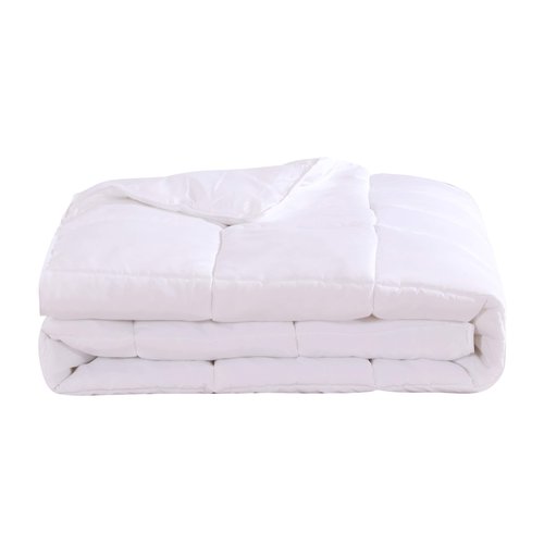 Royal Hotel Bedding White Down Alternative Twin Comforter with Corner Tabs - Hypoallergenic All-Season Plush Hotel Style Comforter, Duvet Insert Twin XL Extra Long