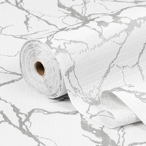 Drawer and Shelf Liner for Kitchen Cabinets - Waterproof Shelf Paper, Reusable Non-Slip Non-Adhesive Easy to Cut and Install - Suitable for Cabinets, Drawers, Shelves, and Desks