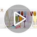 LEYIQU White Plastic Champagne Flutes Set of 24 Unbreakable Wine Glasses - Variation: White, 5oz