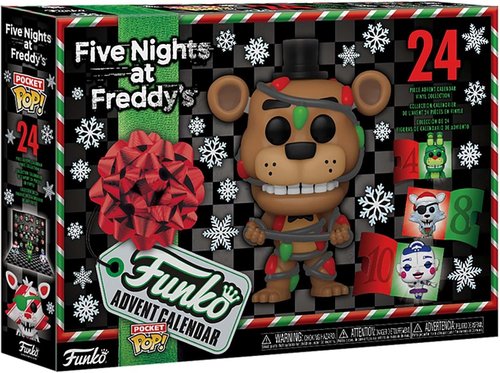 Funko Pop! Advent Calendar - Five Nights At Freddy's Collectible Vinyl Figures - 24 Days of Surprises