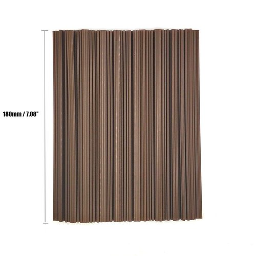 Daycount 500pcs/set Disposable Two-place Sucker Straws Stirrer Coffee Drinking Straws, Plastic Coffee Stiring Stick for Cafe, Restaurant, Home Use 7''