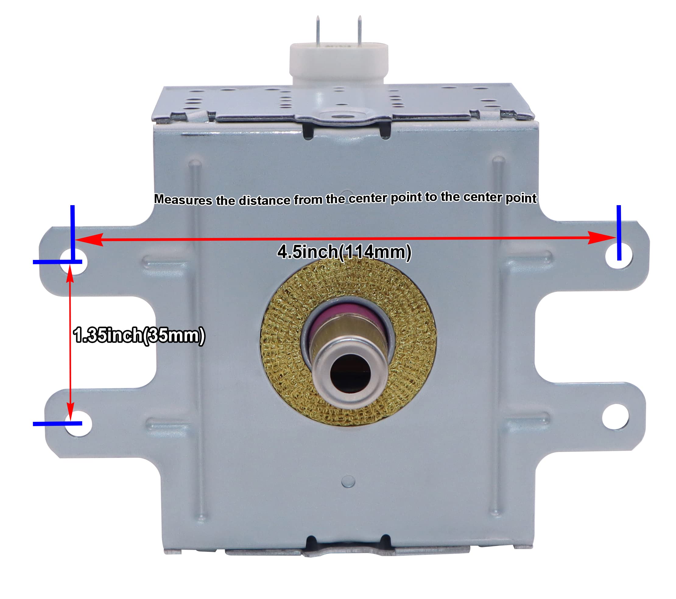 Meter Star 2M248J Water-Cooled 1000W Magnetron Tube for Industrial Microwave Equipment – New Part