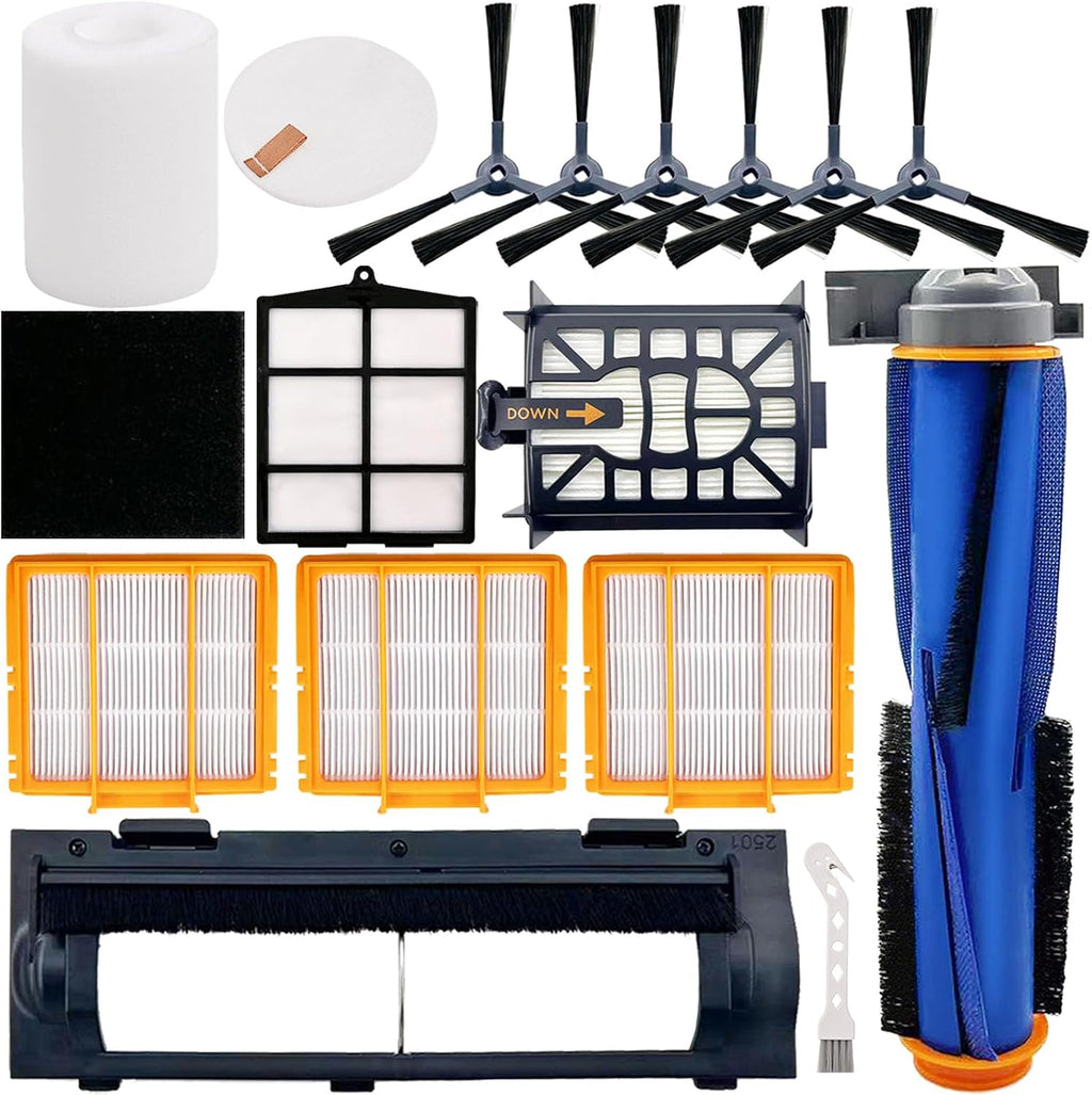 Shark AI Robot Vacuum Replacement Parts - Main Brush, Filter & Accessories | Fits AV2501S, AV2511AE, AV2610WA