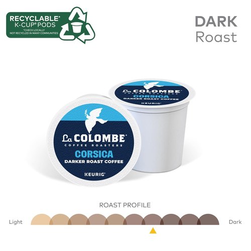 La Colombe® Coffee Roasters Corsica Dark Roast Coffee - Single Serve K-Cup® Pods | 10 Count Box