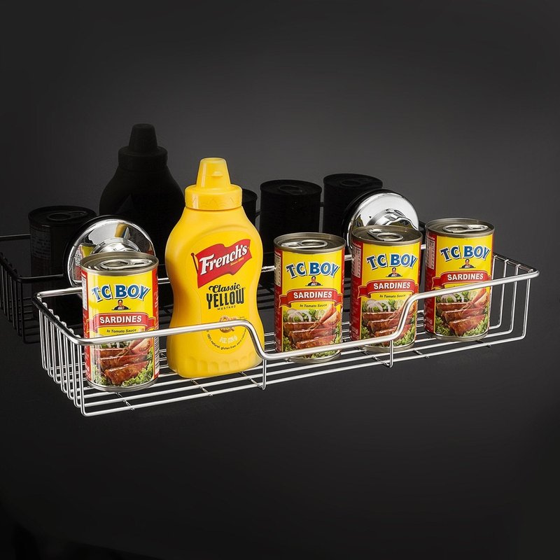 SANNO Suction Cup Shower Caddy with Hooks Suction Cup Soap Dish Double Suction Hooks Suction Cups Vacuum Hook