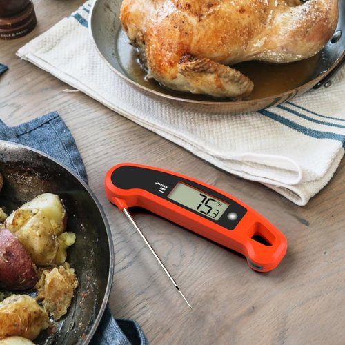 Lavatools Javelin® PRO Classic Instant Read Meat Thermometer - Ultra-Fast 2-Second Response, Backlit Display, IP65 Water Resistant