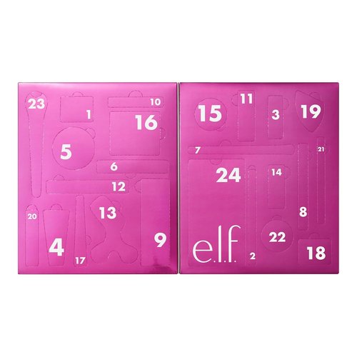 e.l.f. 24-Day Advent Calendar 2025 - Limited-Edition Skincare & Festive Makeup Essentials | Vegan & Cruelty-Free