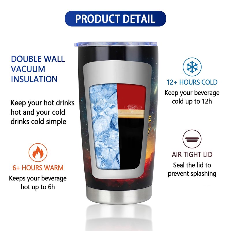 DECZHIYU Gifts for Husband from Wife - Husband Gifts for Birthday Fathers Day Valentines Day Christmas - Hubby Gift Ideas from Wife - Romantic Anniversary Wedding Gift for Him Men - 20oz Tumbler