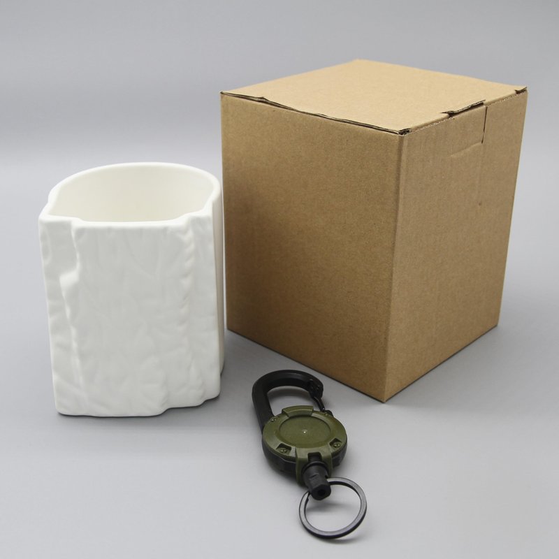 mucol Rock Climbing Mug for Rock Climbing Gifts, Rock Climbing Gear for Grip Strength Training Mug, Ideal as Rock Climbing Party or Bouldering Contest Gifts for Rock Climbers (White, Ceramic)