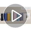 Linen Photo Album with Memo Writing Space, 100 Pages, Sage Green