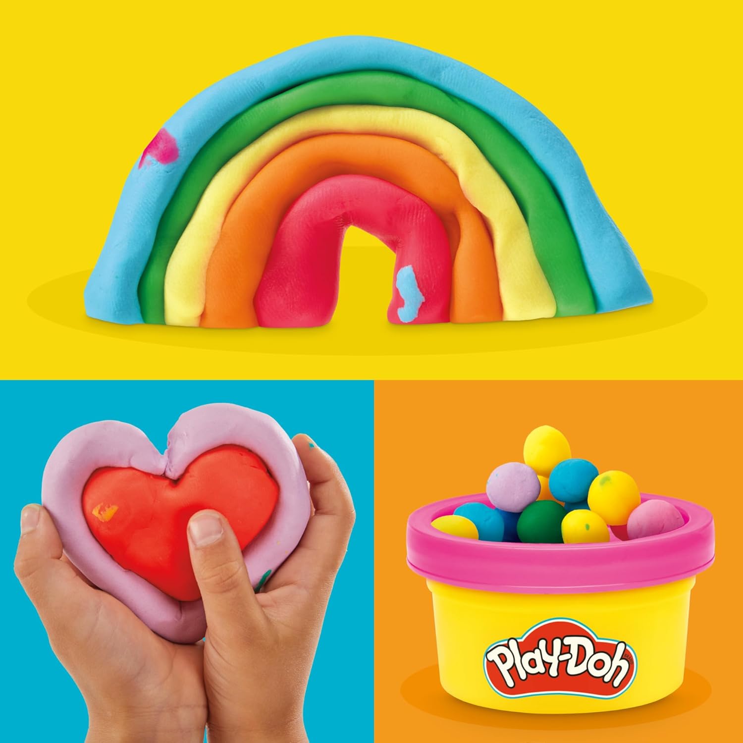 Play-Doh 42-Pack Modeling Compound Cans - Perfect Back to School Gifts & Party Favors for Kids Ages 2+