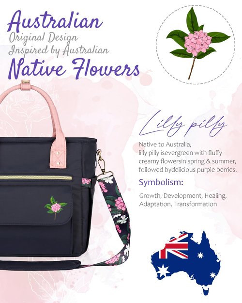 GLORIEROO Deluxe Insulated Lunch Box Bag Women - Leakproof Waterproof Cooler with Multi Pockets Removable Strap for Work Picnic - Teacher Mothers Day Christmas Birthday Gifts