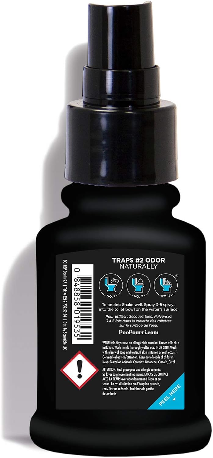 Poo-Pourri Before-You-Go Toilet Spray - Royal Flush, 2 Fl Oz | Eucalyptus & Spearmint Scent