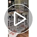 Floral Area Rug 2x3ft, Washable Non-Slip Boho Kitchen and Entryway Mat