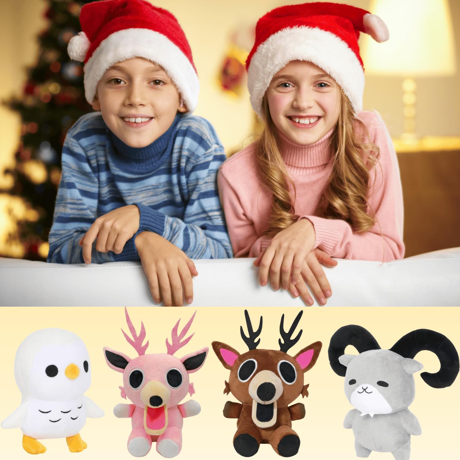 SUPERBE 99 Nights in The Forest Plush Toy - 9 Inch Collectible Deer Monster Stuffed Animal for Kids & Fans