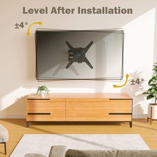 Mounting Dream Tilt TV Wall Mount for 37-75 Inch TVs - Full Motion MD2413-MX for 26-55 Inch TVs