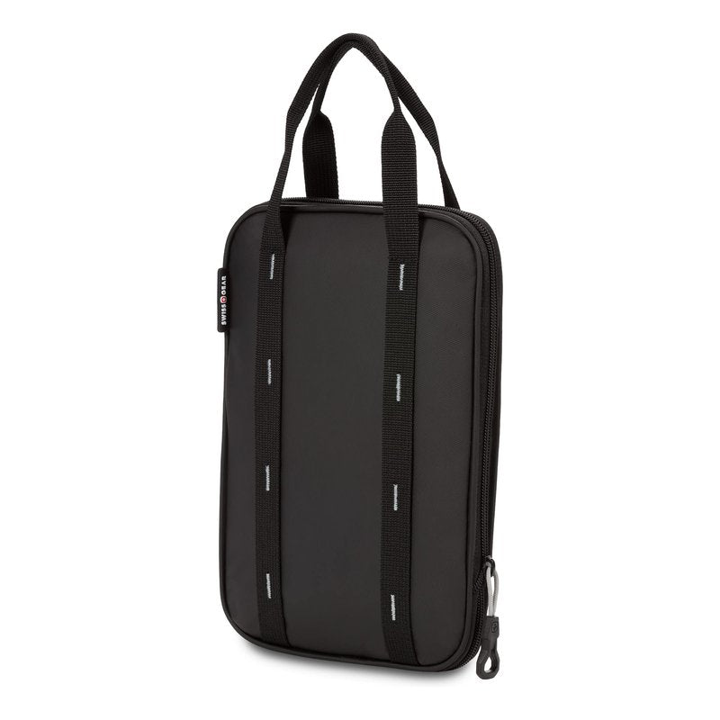SwissGear 3733 Collapsible Insulated Lunch Bag, Black/Red