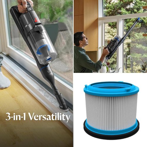 Bissell Washable HEPA Filters Kit - Replacement for PowerClean FurGuard 280W & FurFinder 200W | 2 Filters & 4 Pre-Filter Pads