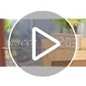 Wooden Digital Alarm Clock - Dimmable Display, Dual Alarms & USB Port