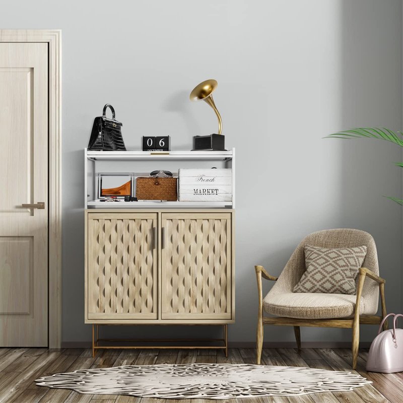 SweeTinytwo Wall Cabinet, Medicine Cabinet, Metal Cabinet with Large Capacity, Matches Variety of Decors (83 * 27 * 35cm,White)