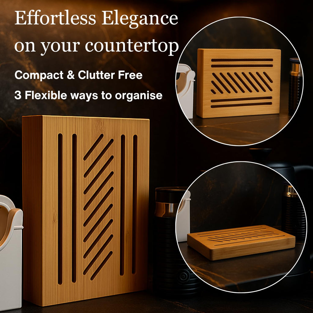 Bamboo Bread Slicer Guide Cutter For Slicing Homemade Bread, Bagels, Sourdough Loaves - Folable & Compact, Adjustable Width & Thickness, Crumb Tray, Kitchen Gadget & Gifts