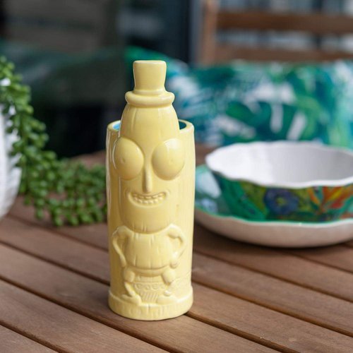 Geeki Tikis Rick & Morty Mr. Poopy Butthole Mug | Official Rick & Morty Tiki Style Ceramic Cup | Holds 12 Ounces