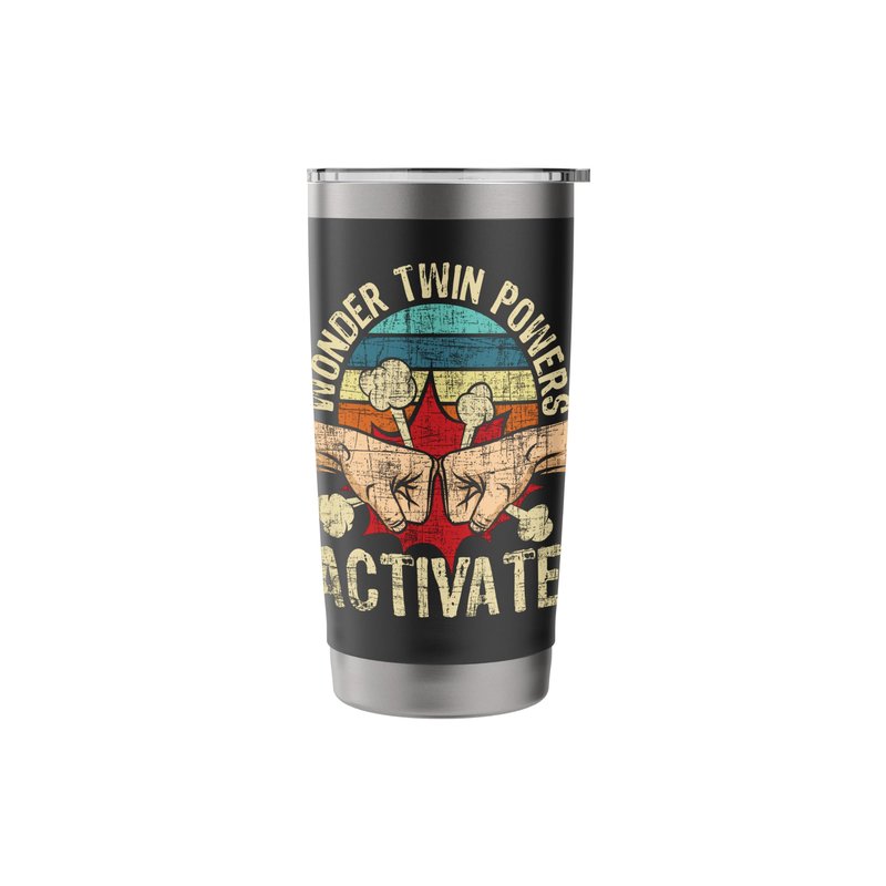 Wonder Twin Powers Activate - Twins Brother Sister Sibling Stainless Steel Insulated Tumbler