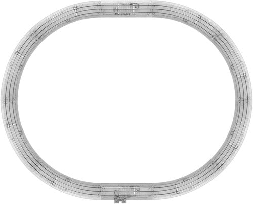 Lionel Lighted FasTrack Electric O Gauge - Illuminated 40" x 50" Oval Track Set