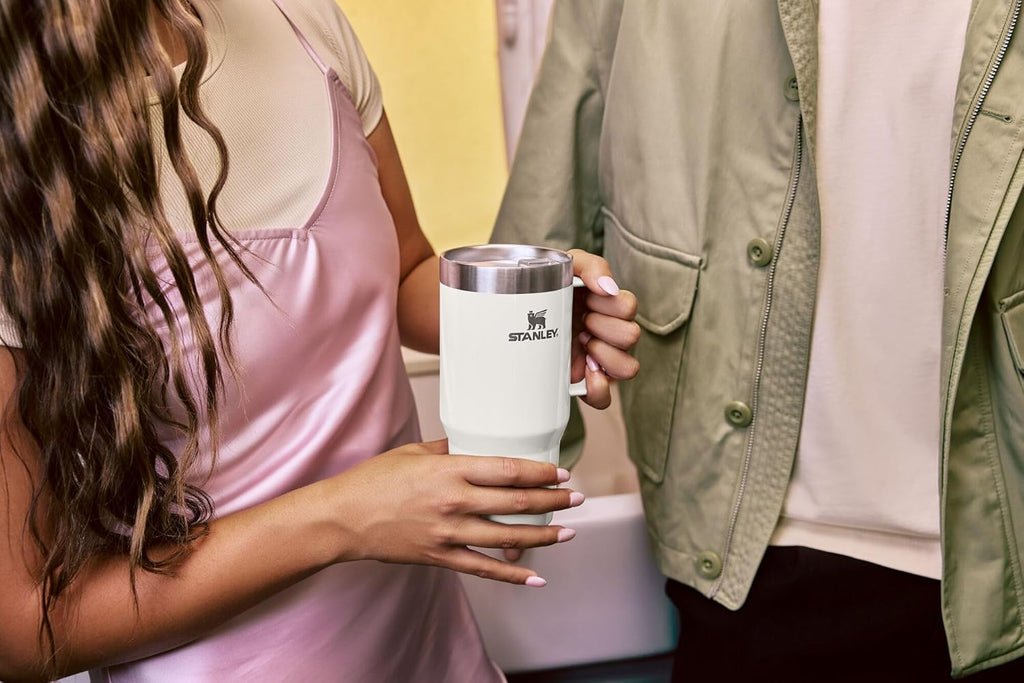 STANLEY Everyday Suburban Mug - 24 oz Insulated Stainless Steel | Drink Through Lid | BPA-Free | Frost