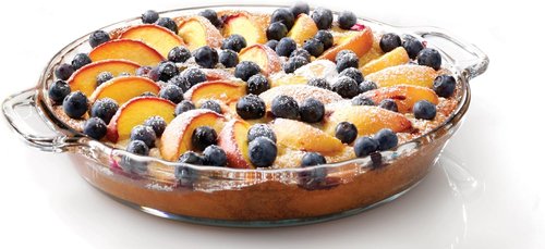Anchor Hocking 9.5-Inch Deep Pie Plate - Clear Glass Design for Perfect Baking Results