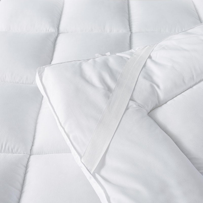 Naluka Pillow Top Mattress Topper Full Down Alternative Cooling Mattress Pad 2inch Thick Pillowtop Mattress Cover