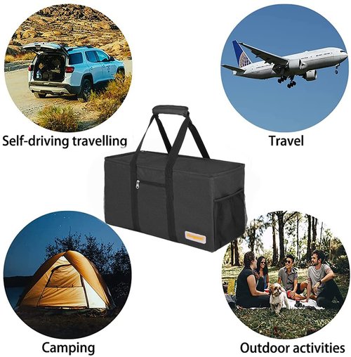 Dongawin Extra Large Utility Tote, Waterproof Beach & Picnic Bag, Foldable & Reusable Storage（2pack）