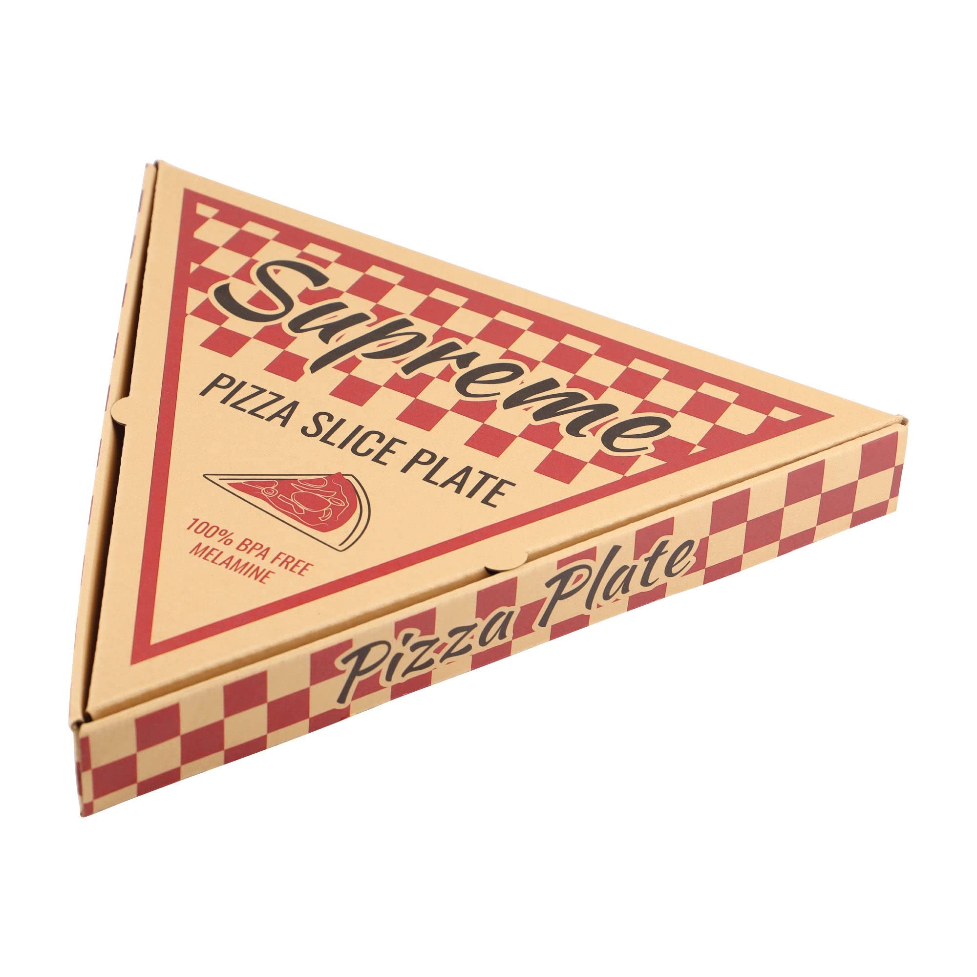 Supreme Housewares 9 Inch Melamine Pizza Plates, Set of 6