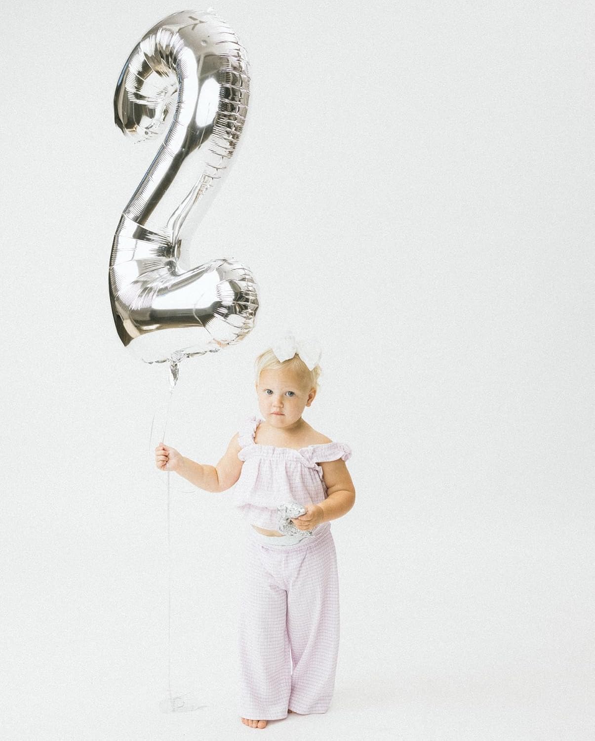 Silver Number 13 Balloon - 40 Inch Giant Foil Balloon for 13th Birthday Party Decorations