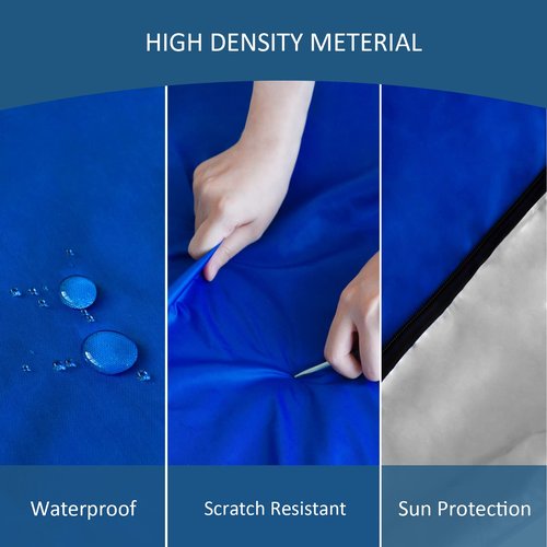 Full Mattress Bags for Moving, Waterproof Reusable Storage Bag, Strong Zipper, Extra Heavy Duty Easy Carrier Protector for Moving, Fits Up to 10 Inch