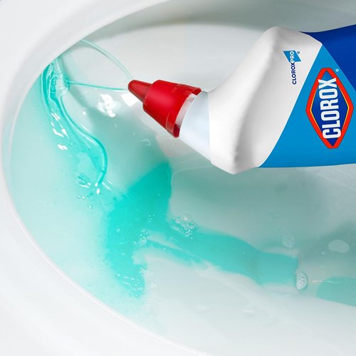 CloroxPro Manual Toilet Bowl Cleaner with Bleach - Fresh Scent, 24 Oz (Pack of 12)