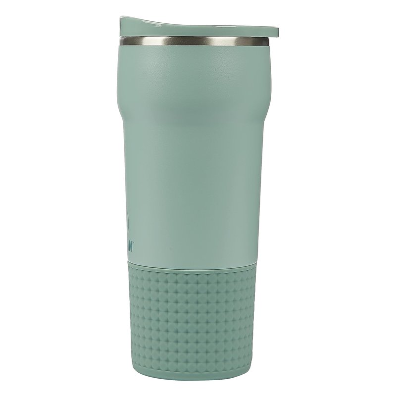 Pelican Hydration Pelican Cascade™ 22 oz Vacuum Insulated Tumbler - Recycled Stainless Steel Double Wall Travel with Dual Lid, Powder Coated Insulated Coffee Mug For Hot Cold Drinks, Sage
